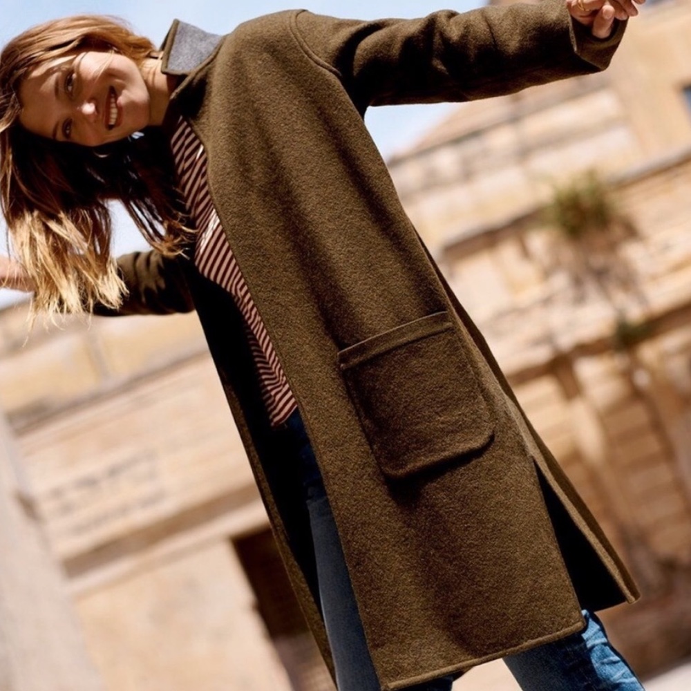 Madewell Camden Cardigan Sweater Coat